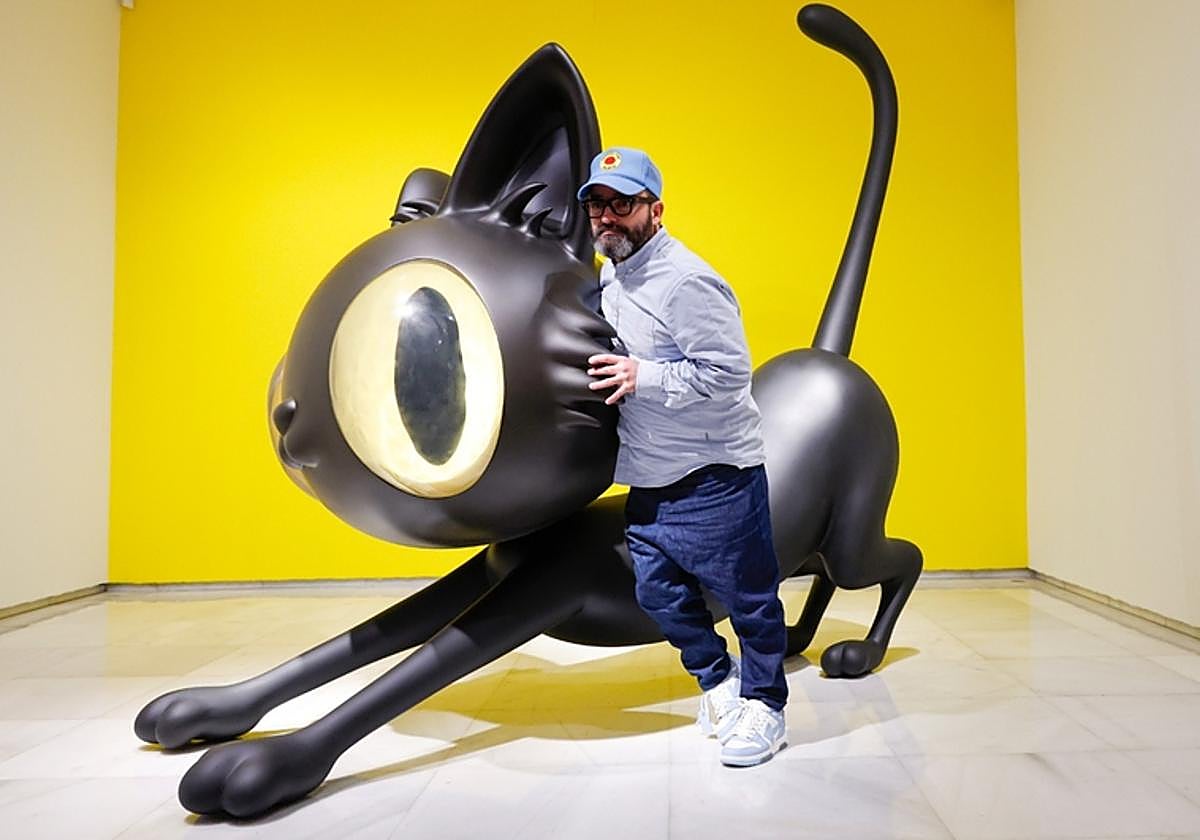 ハビアカジェハ Javier Calleja Hook Mr. Günter Hook Mr. Günter - Javier Calleja Limited Edition Cat Wall Hook
